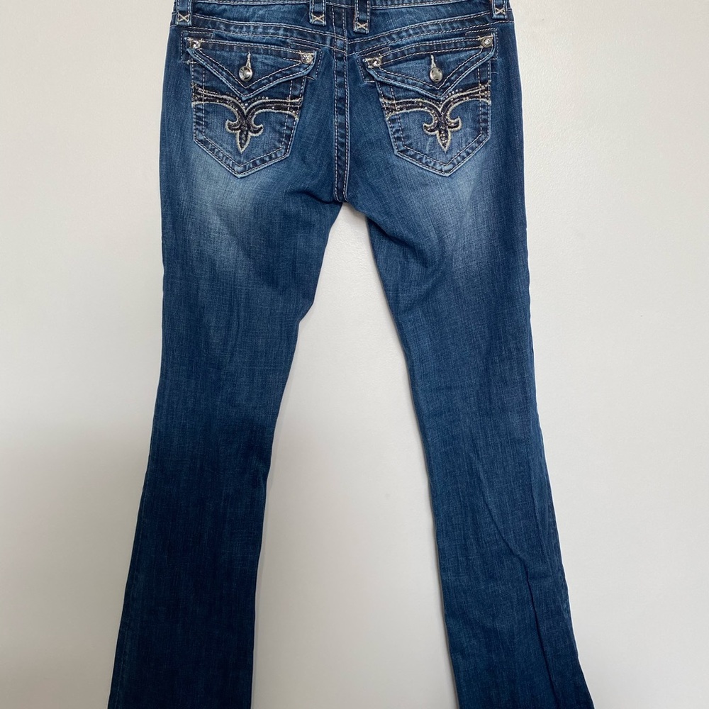Rock Revival Evelyn Boot Cut Sz 27 Low Rise “7